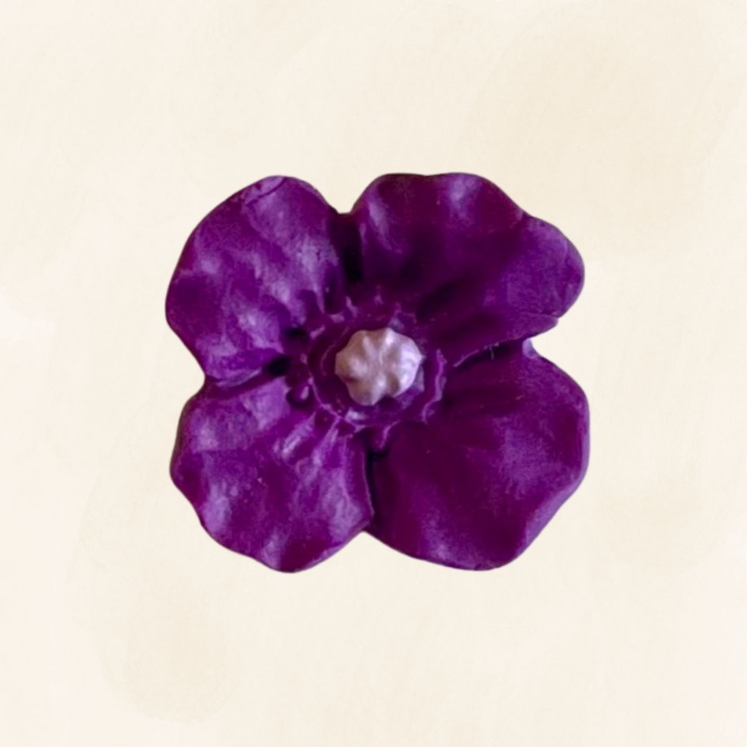 Flower Earring + Pin Set