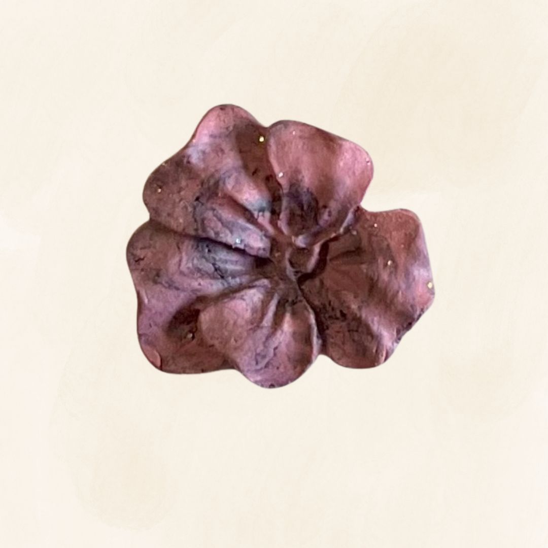 Flower Earring + Pin Set