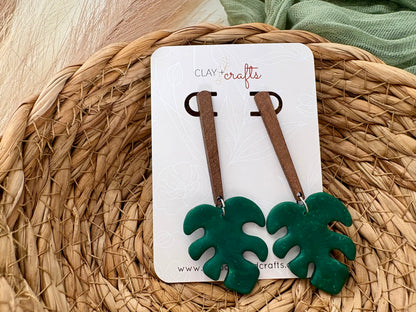 Monstera Leaf Dangles
